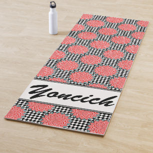 Kenneth Yoncichによるデジタルフラワー ヨガマット