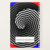 Kenneth Yoncichによるデジ市松模様にタル陰陽 プランナー手帳 (裏面)