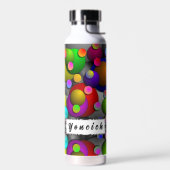 Kenneth Yoncichによるバブル ウォーターボトル (左面)