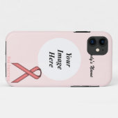 Kenneth Yoncichによるピンクの標準リボン Case-Mate iPhoneケース (裏面(横))