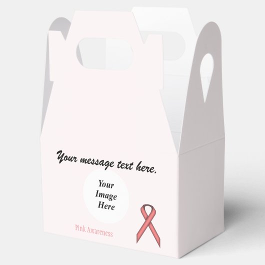 Kenneth Yoncichによるピンクスタンダードリボンテンプレート フェイバーボックス (オープン)