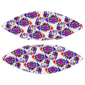 Kenneth Yoncichによるフィボナッチ「フィッシュ」 アメリカンフットボール (パネル)