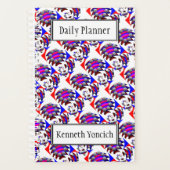 Kenneth Yoncichによるフィボナッチ「フィッシュ」 プランナー手帳 (正面)