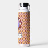 Kenneth Yoncichによるブルゴーニュアイボリーディスク・リボン ウォーターボトル (背面)