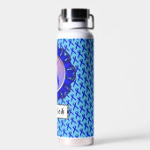 Kenneth Yoncichによるブルースタンダードリボン ウォーターボトル (背面)