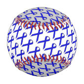 Kenneth Yoncichによるブルースタンダードリボン 野球ボール (裏面)