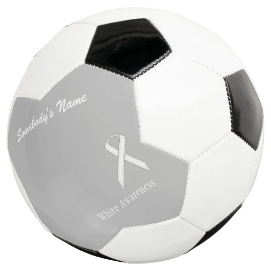 Kenneth Yoncichによるホワイトスタンダードリボンテンプレート サッカーボール (3/4)