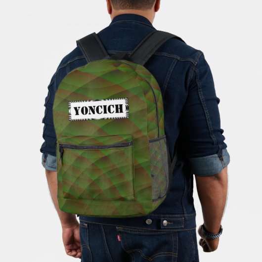 Kenneth Yoncichによるモルディ干渉 プリントバックパック (インサイチュ (モデル))