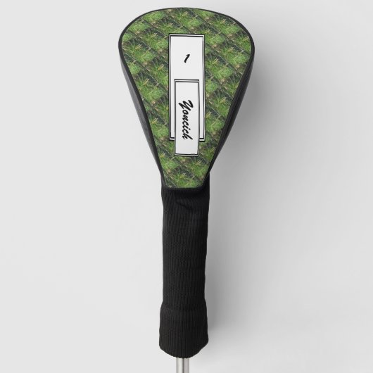 Kenneth Yoncichによる松針 ゴルフヘッドカバー (正面)