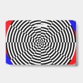 Kenneth Yoncichによる白黒の放射線 バッジ (Back)