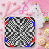 Kenneth Yoncichによる白黒の放射線 ペーパープレート (パーティー)