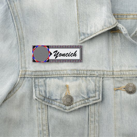 Kenneth Yoncichによる白黒の放射線 名札 (インサイチュ)