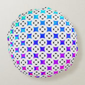 Kenneth Yoncichによる負のゲームパッド ラウンドクッション (裏面)