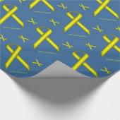 Kenneth Yoncichによる黄色の交互の腐敗 ラッピングペーパー (角)