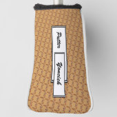 Kenneth YoncichによるAries〔占星術の〕十二宮図シンボル要素 ゴルフヘッドカバー (回転90)