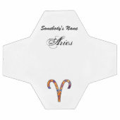 Kenneth YoncichによるAries〔占星術の〕十二宮図シンボル要素 サッカーボール (フラット)