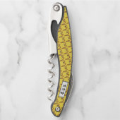 Kenneth YoncichによるAries〔占星術の〕十二宮図シンボル要素 ソムリエナイフ (正面)