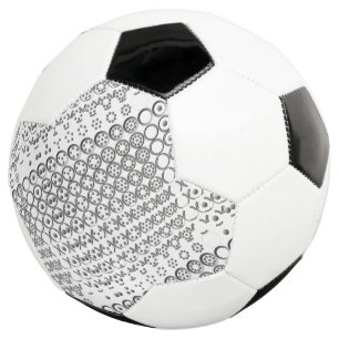 Kenneth YoncichによるCentesimalナンバー表Sm-Lg サッカーボール