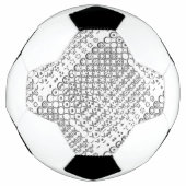 Kenneth YoncichによるCentesimalナンバー表Sm-Lg サッカーボール (正面)