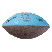 Kenneth YoncichによるLibra〔占星術の〕十二宮図シンボル要素 アメリカンフットボール (回転270)