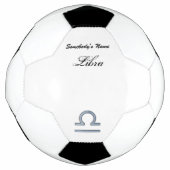 Kenneth YoncichによるLibra〔占星術の〕十二宮図シンボル要素 サッカーボール (正面)
