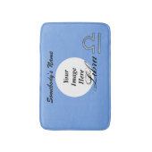 Kenneth YoncichによるLibra〔占星術の〕十二宮図シンボル要素 バスマット (正面縦)