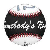 Kenneth YoncichによるLibra〔占星術の〕十二宮図シンボル要素 野球ボール (裏面)