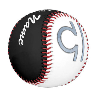 Kenneth YoncichによるLibra〔占星術の〕十二宮図シンボル要素 野球ボール