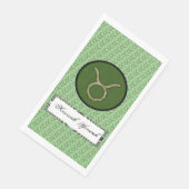 Kenneth YoncichによるTaurus〔占星術の〕十二宮図シンボル要素 (コーナー)