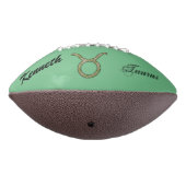 Kenneth YoncichによるTaurus〔占星術の〕十二宮図シンボル要素 アメリカンフットボール (回転270)