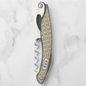 Kenneth YoncichによるTaurus〔占星術の〕十二宮図シンボル要素 ソムリエナイフ (正面)