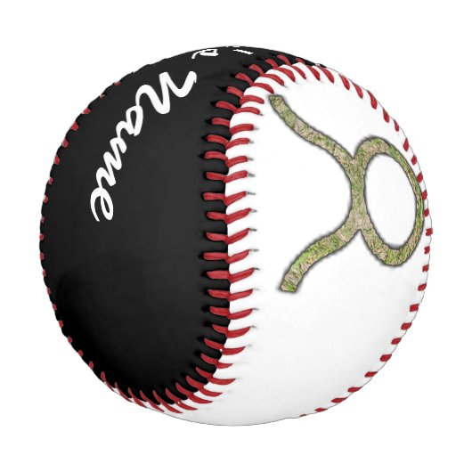 Kenneth YoncichによるTaurus〔占星術の〕十二宮図シンボル要素 野球ボール (アングル)