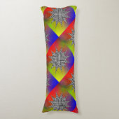 Kenneth Yoncichモダンによるプラズマ ボディピロー (正面縦)