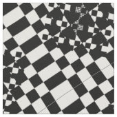 Kenneth Yoncich市松模様にによるツイスト ファブリック (クローズアップ)