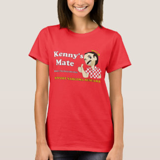 Kennyの仲間の赤のTシャツ Tシャツ