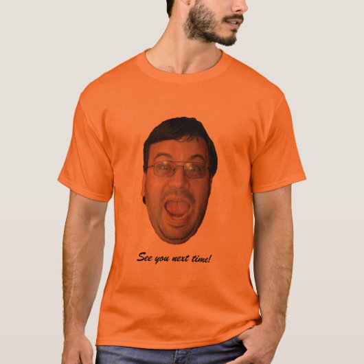 Kennyの"次の時間"人のTシャツ会って下さい Tシャツ (正面)