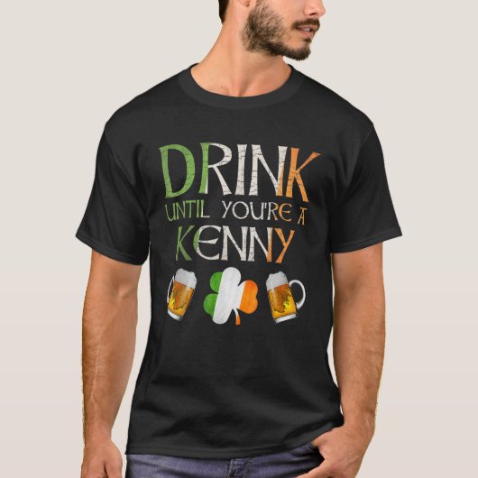 Kenny Family Name Gift For Prouds Irish From Irela Tシャツ (正面)