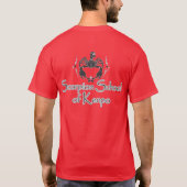 Kenpoの蠍の学校-赤いワイシャツ2012年 Tシャツ (裏面)