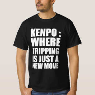 Kenpo :トリッピングが新たな動きにすぎない場所 tシャツ