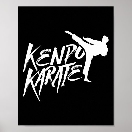 Kenpo Karate Fighter Saings Martial Arts  ポスター (正面)