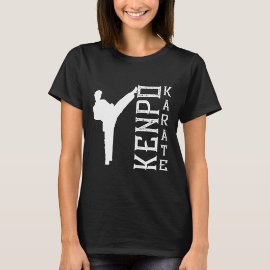 Kenpo Karate Japan Defense Fighter Coach Martial A Tシャツ (正面)