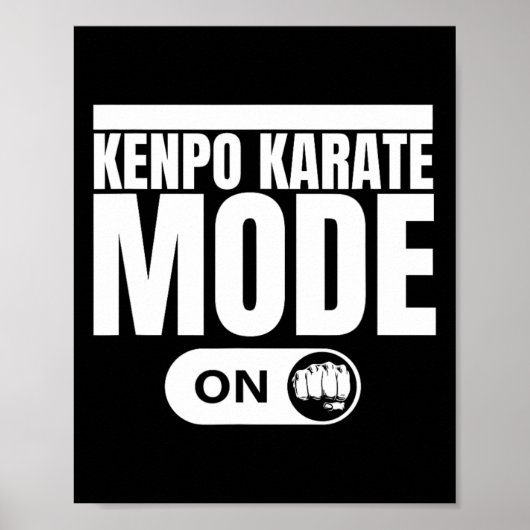 Kenpo Karate Mode On Funny American Kenpo 1  ポスター (正面)