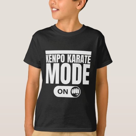 Kenpo Karate Mode On Funny American Kenpo 1  Tシャツ (正面)