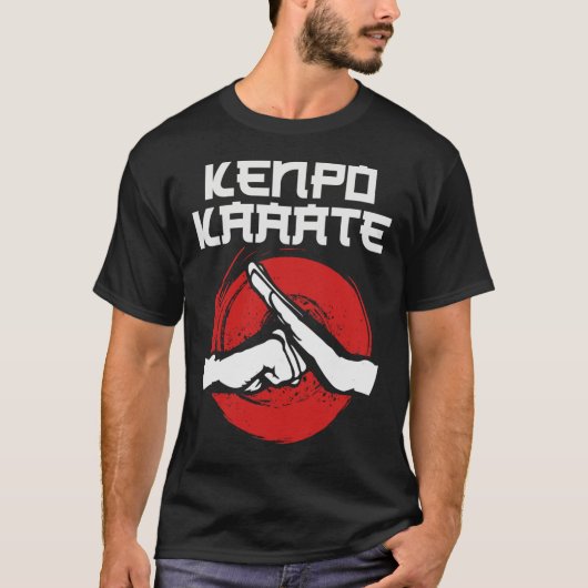 Kenpo Karate Salutation Kempo Martial Arts Men Wom Tシャツ (正面)