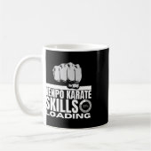 Kenpo Karate Skills Loading Funny American Kenpo 2 コーヒーマグカップ (左)