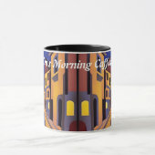 Ken's Morning Caffeineカスタマイズ可パーソナライズされた能 マグカップ (中央)