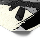 Kensei Bear Scroll II ポスター (角)