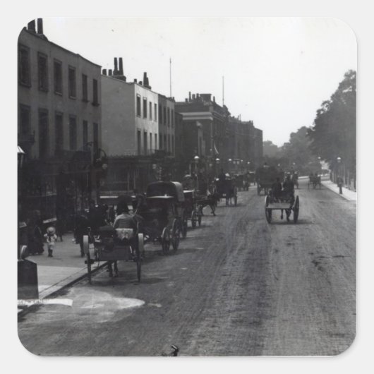 Kensington High通り（ロンドン） スクエアシール (正面)