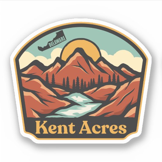 Kent Acres、デラウェア シール (正面)