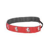 Kent Countyのスリップまたは滑ることフラグ付き非ヘッドバンド アスレチックヘッドバンド (右)